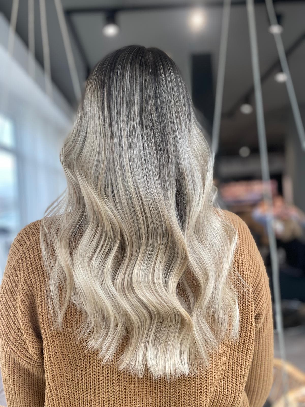 Balayage Transformation – Nachher